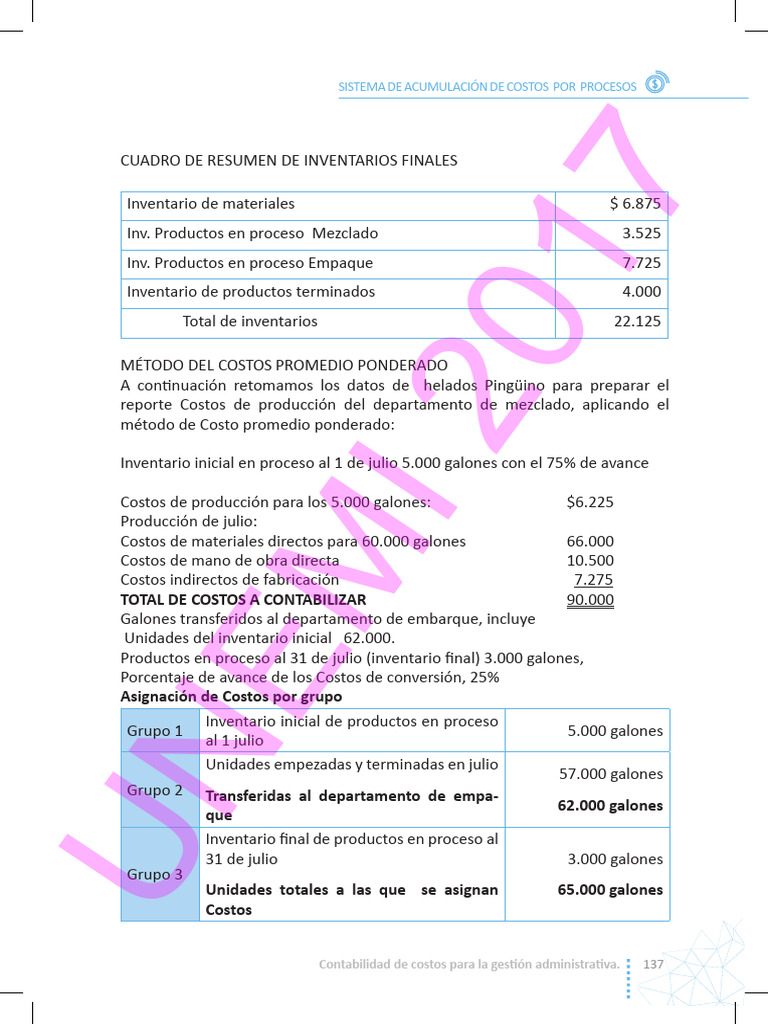 Contabilidad de Costos - 3 | PDF | Contabilidad de costos | Contabilidad