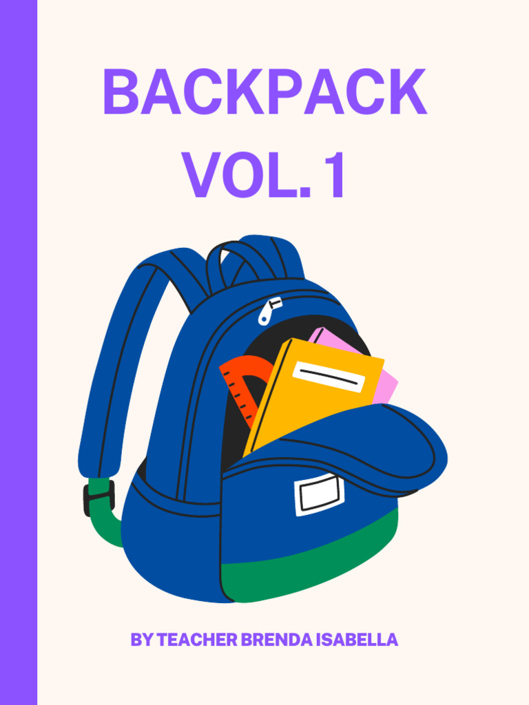 Backpack Vol. 1 - 20250327 - 213016 - 0000 | PDF | Classroom
