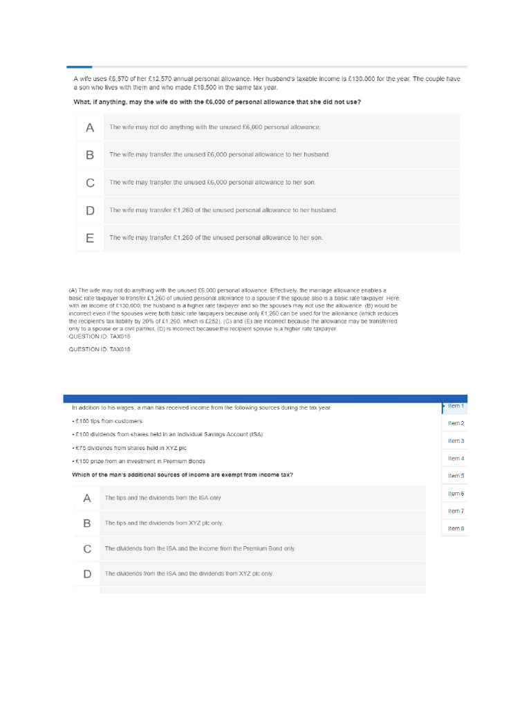 Tax Law | PDF