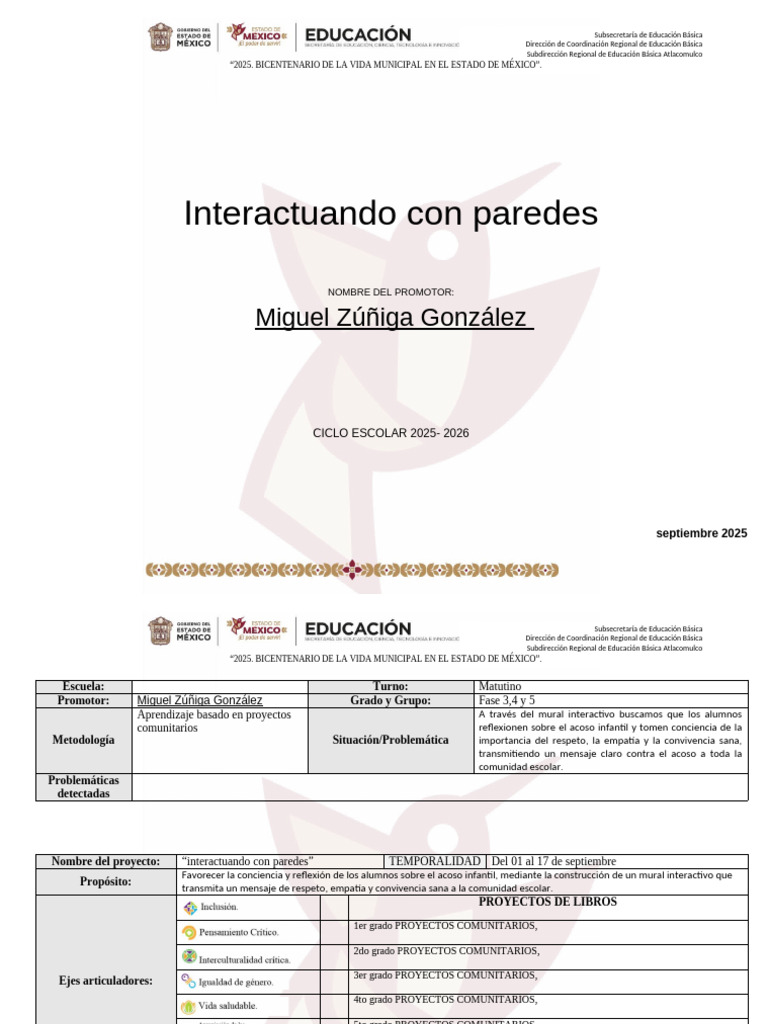 Proyectos Comunitarios en 3er Grado | PDF | Educación primaria | Pinturas