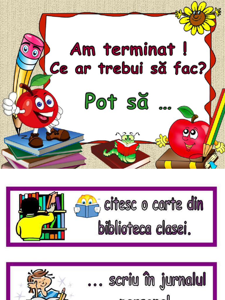 Am Terminat Acum Ce Fac | PDF