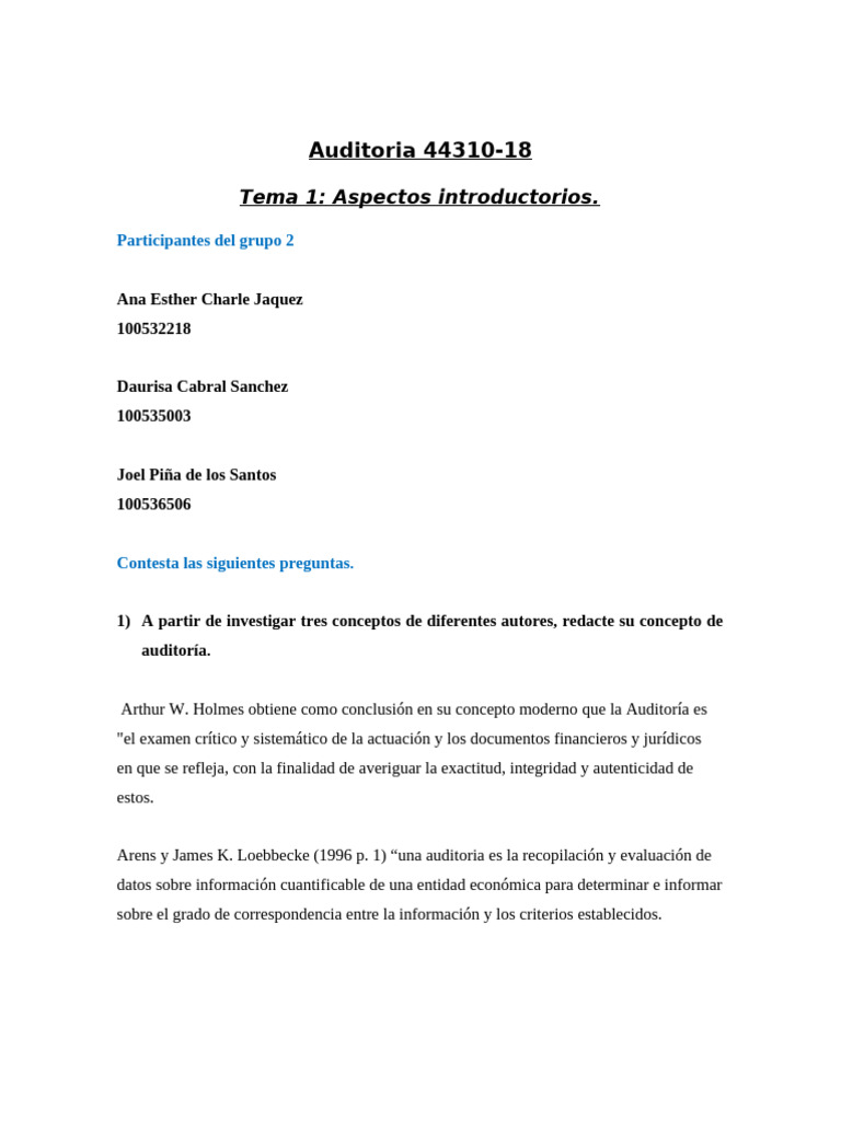 Conceptos Clave de Auditoría y Normativas | PDF | Auditoría | Contralor