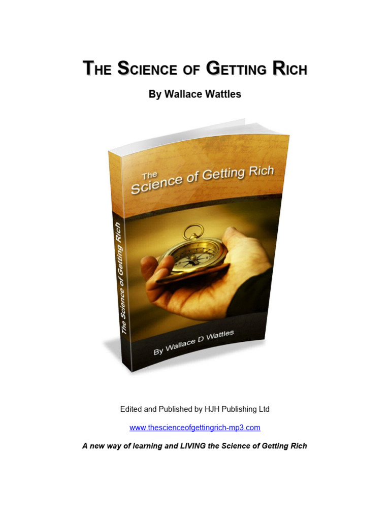 The Science of Getting Rich | PDF | Thought | The Science Of Getting Rich