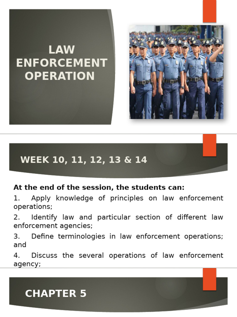 Law Enforcement Operations Overview | PDF | Police | Crime & Violence