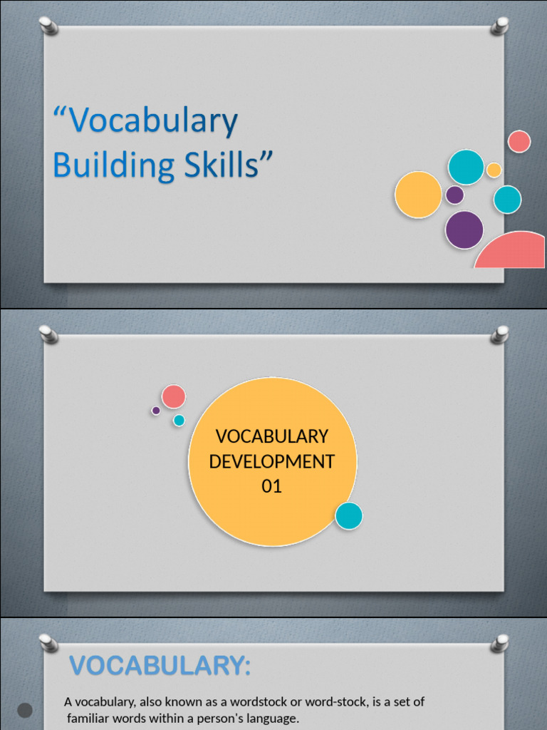 Vocabulary Development Techniques | PDF | Word | Vocabulary