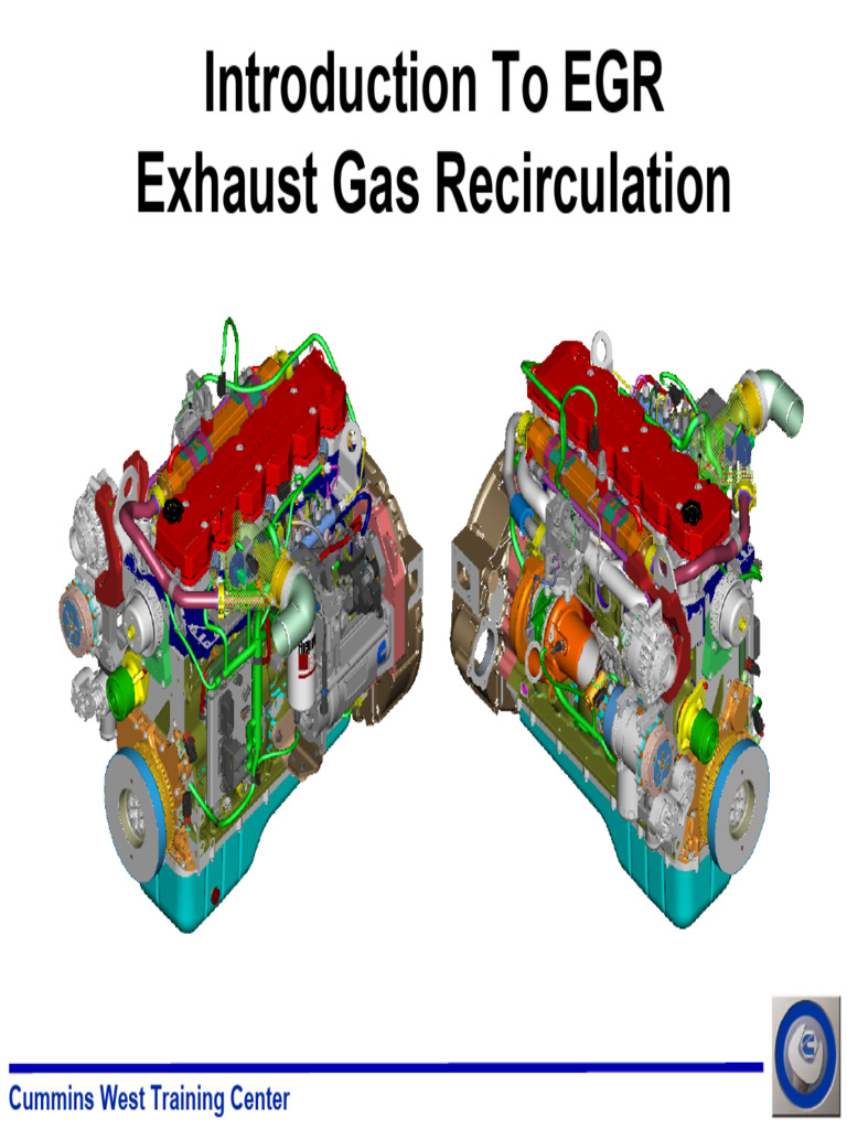Understanding Exhaust Gas Recirculation (EGR) | PDF | Turbocharger | N Ox