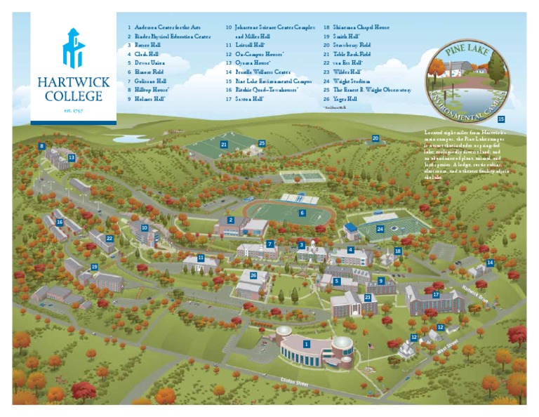 Hartwick College Campus Map and Info | PDF