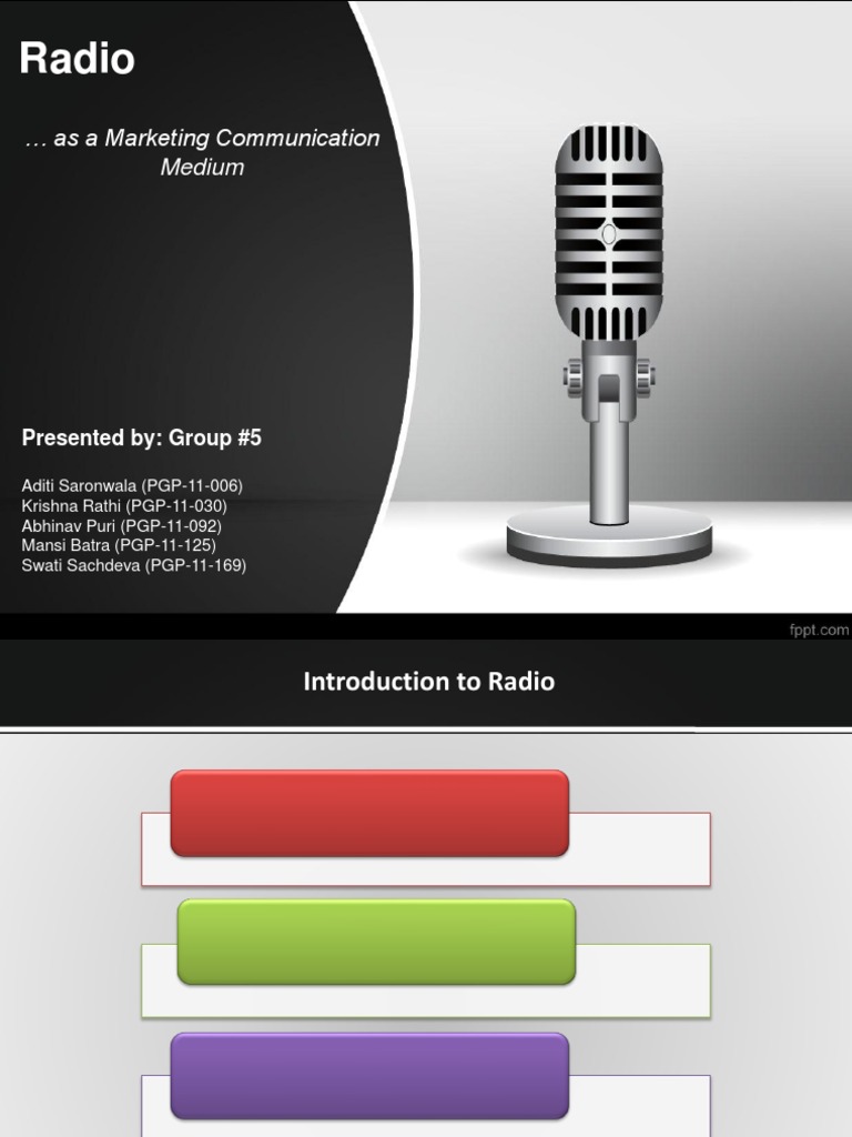 Radio as a Marketing Medium | PDF