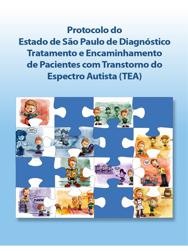 Protocolo TEA: Diagnóstico e Tratamento SP | PDF | Autismo | Doenças e ...