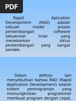 Metode Rapid Application Development (RAD) | PDF