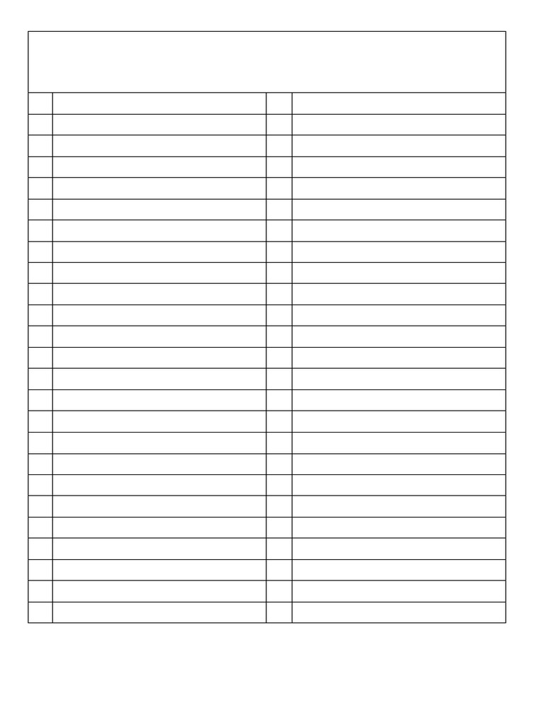 10 Lined Paper For Uct Spelling Test | PDF