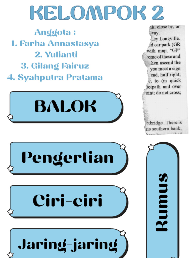 Pengertian dan Rumus Balok | PDF