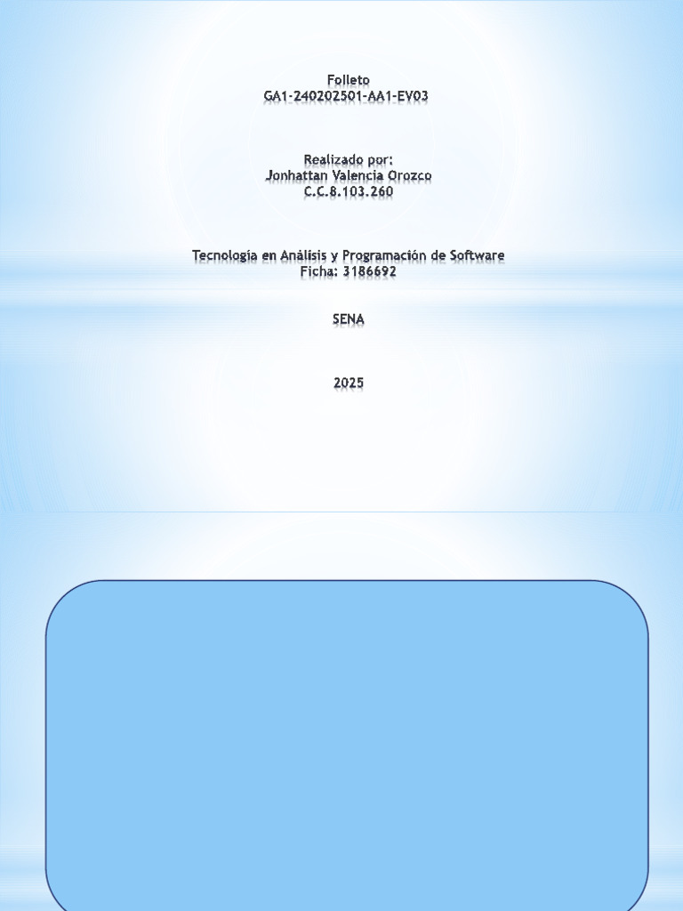 SENA Software Development Training Overview | PDF
