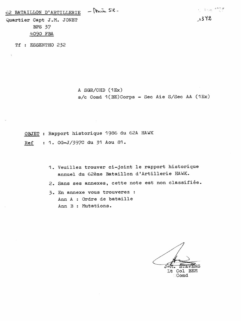 62 BATAILLON D'ARTILLERIE - Anciens 62A | PDF