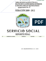 Portada Del Servicio Social 2012