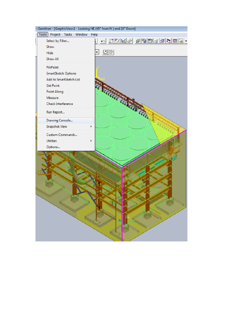 Cara Pembuatan Drawing Di S3D (TUTORIAL DRAFT) | PDF