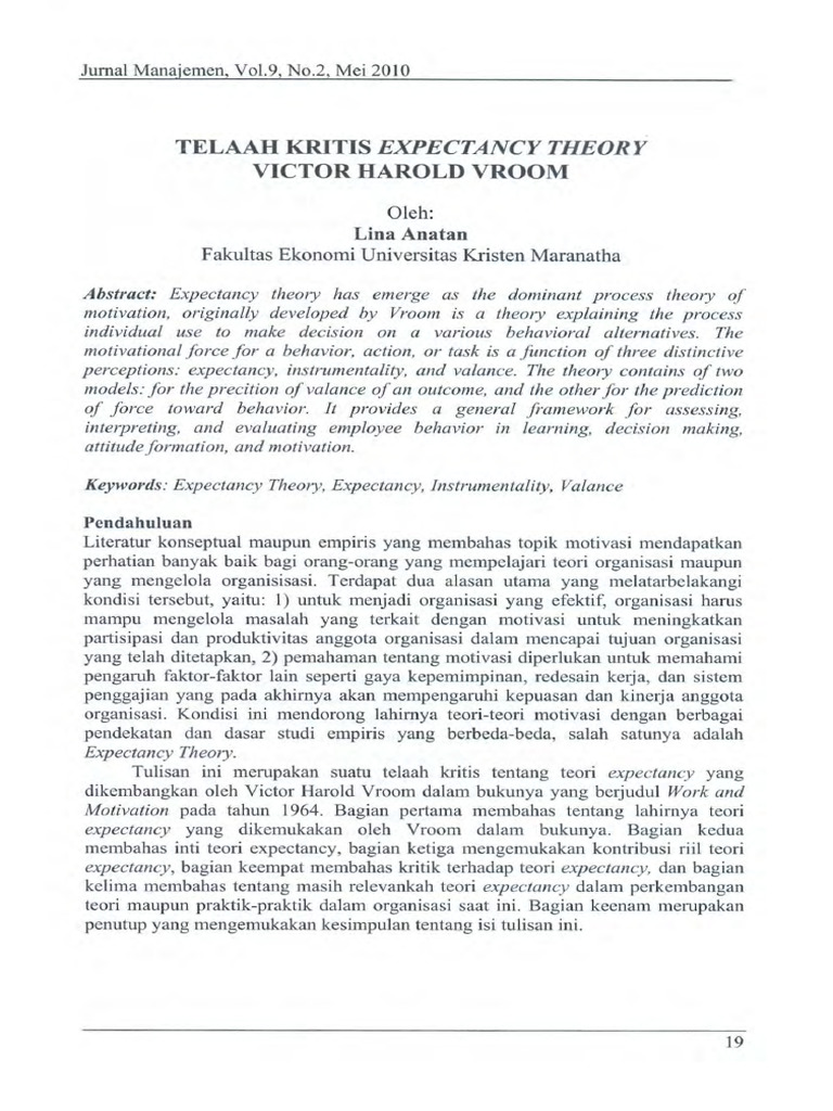 Victor Vroom | PDF