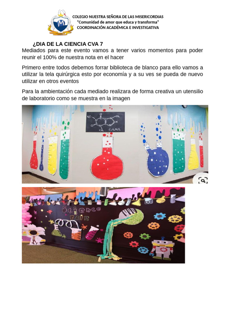Experimentos para el Día de la Ciencia | PDF