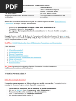 PNC Formulas and Derangements Guide | PDF