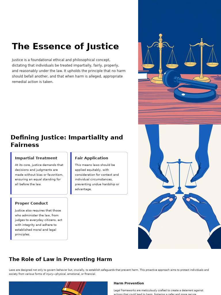 Understanding Justice: Principles & Impact | PDF | Justice | Crime ...
