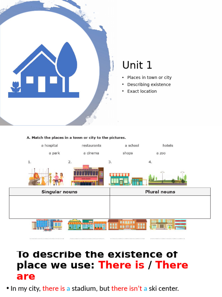 Lesson 2 Describing Places There Is There Are | PDF