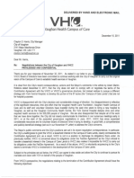 VHCC Letter