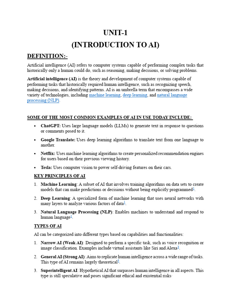 Introduction to Artificial Intelligence | PDF | Artificial Intelligence ...