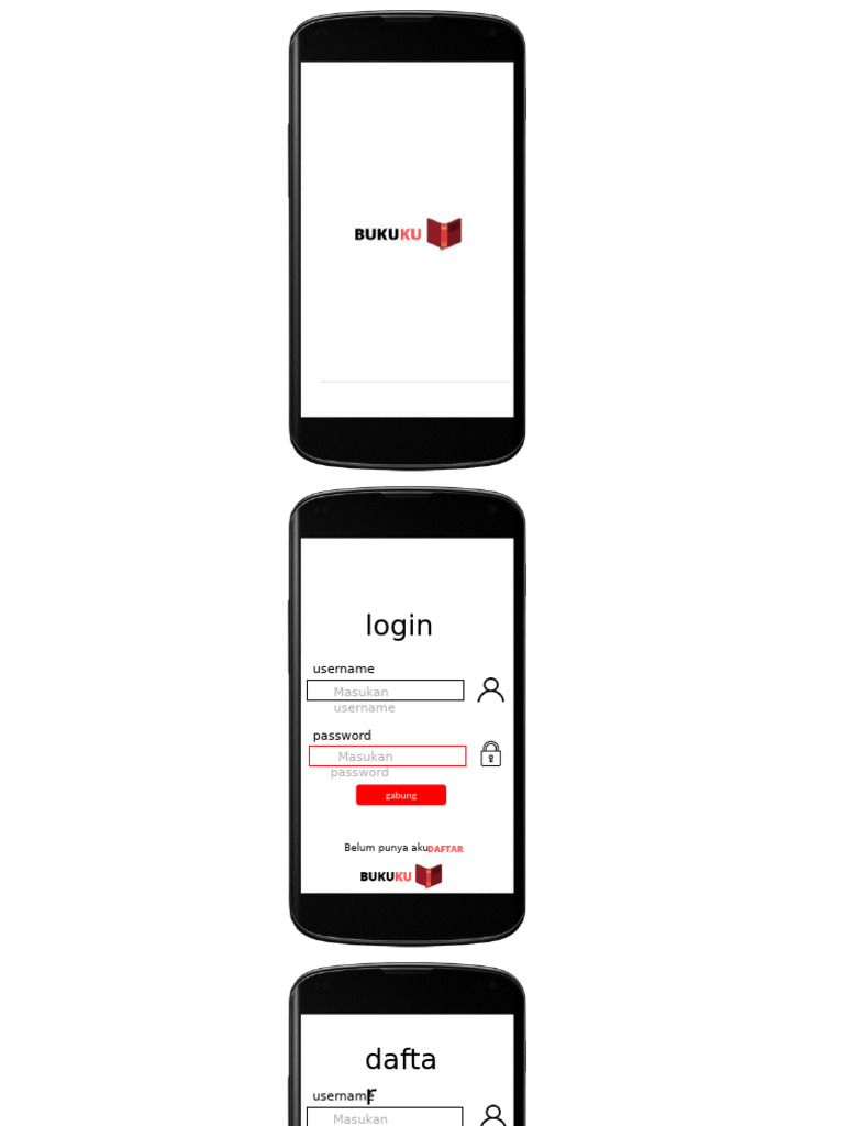 Desain Layout Aplikasi Mobile | PDF