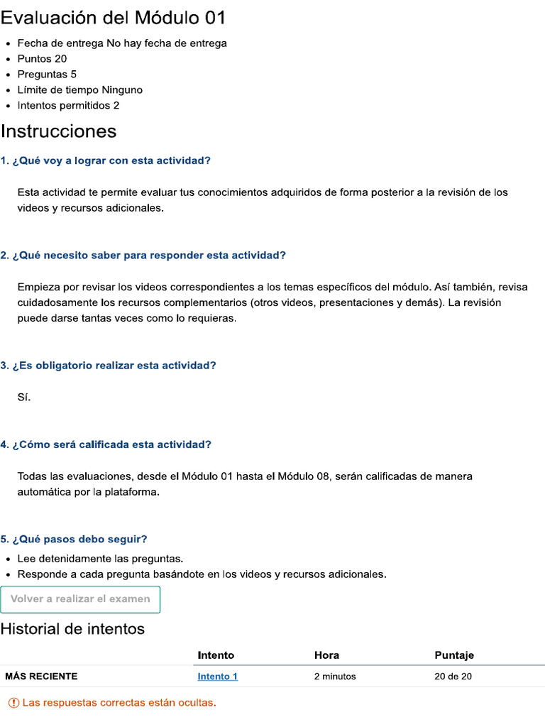 Modulo 1 | PDF