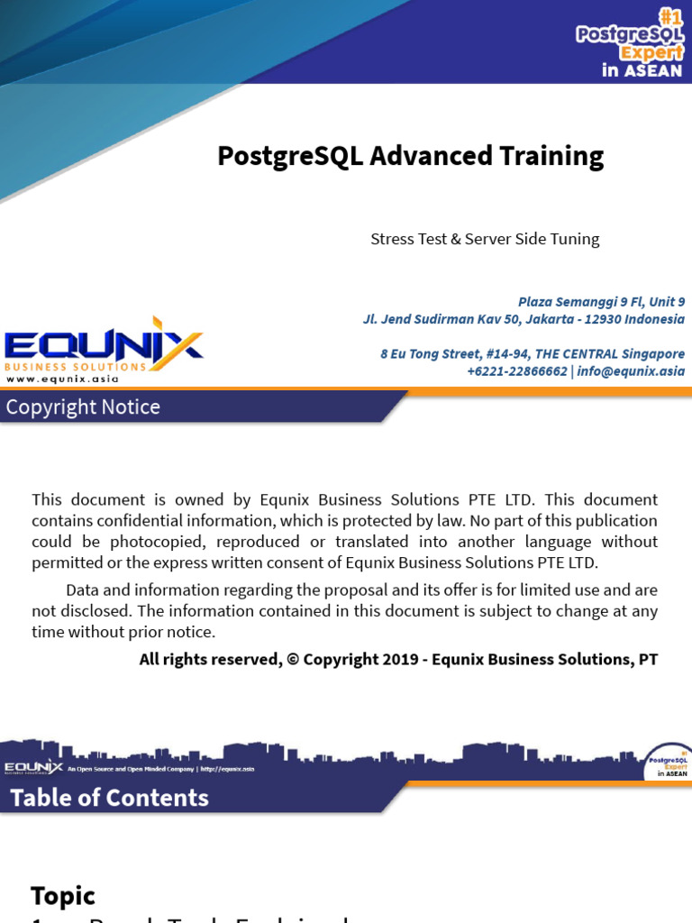 PostgreSQL Benchmarking & Tuning Guide | PDF | Postgre Sql | Databases