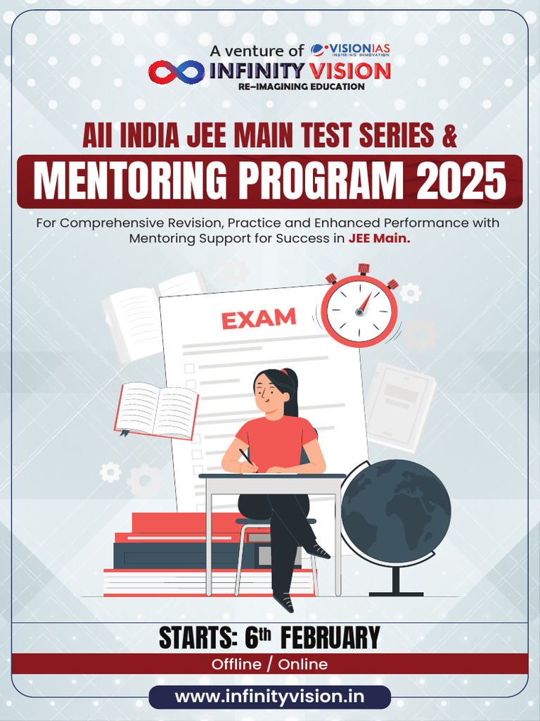 JEE Main 2025 Test Series & Mentoring | PDF | Cognition | Learning