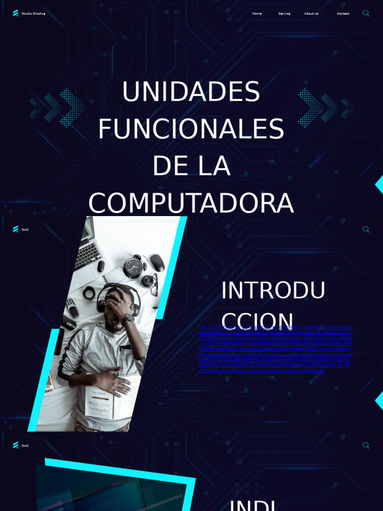 Unidades Funcionales de la Computadora | PDF | Almacenamiento de datos ...