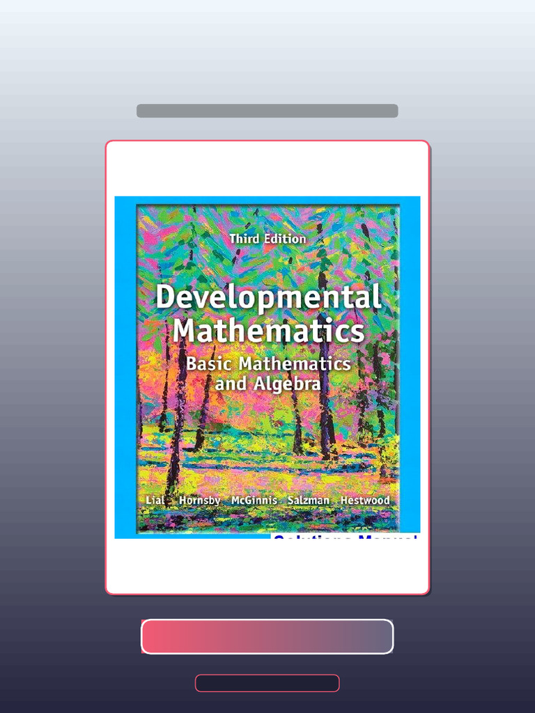 Developmental Math 3rd Edition Lial Get PDF Now | PDF | Mathematics ...