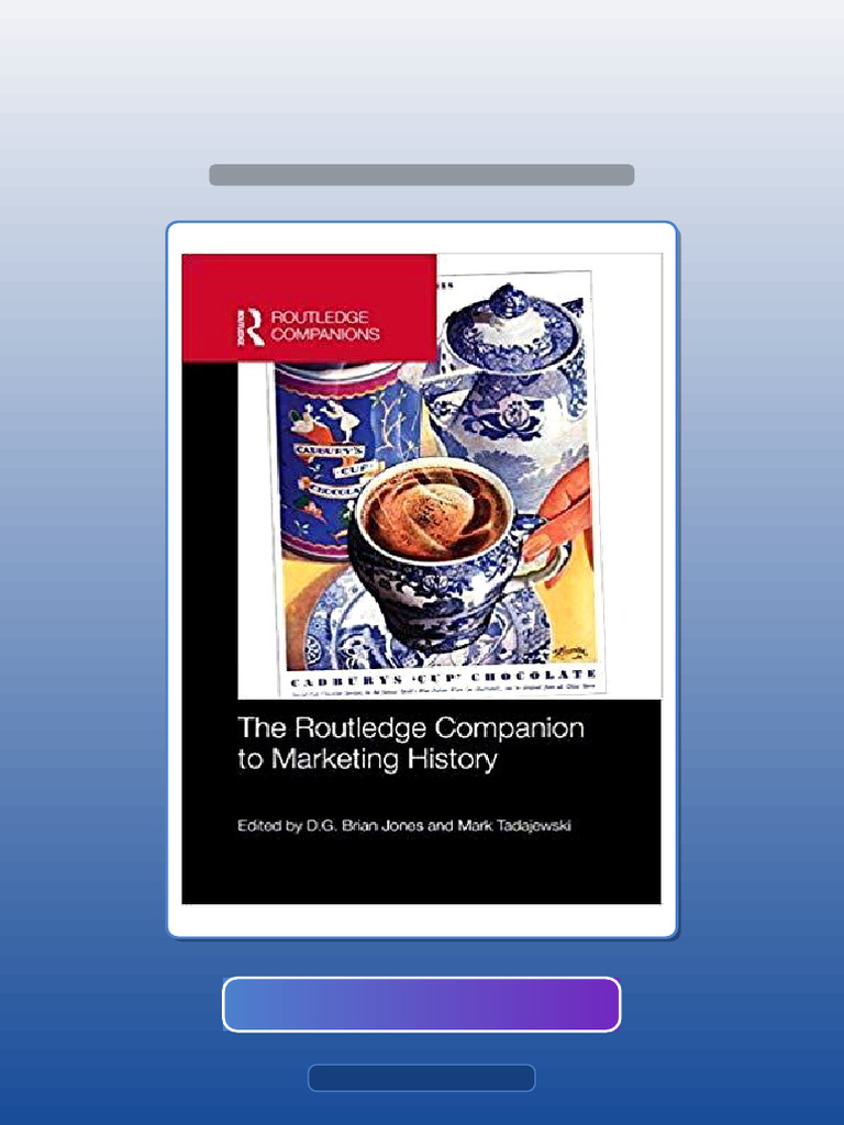 The Routledge Companion To Marketing History Get It Now | PDF ...