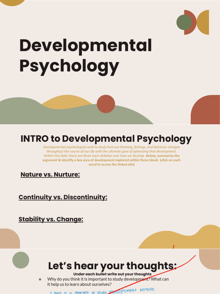 Key Concepts in Developmental Psychology | PDF | Gender | Gender Studies