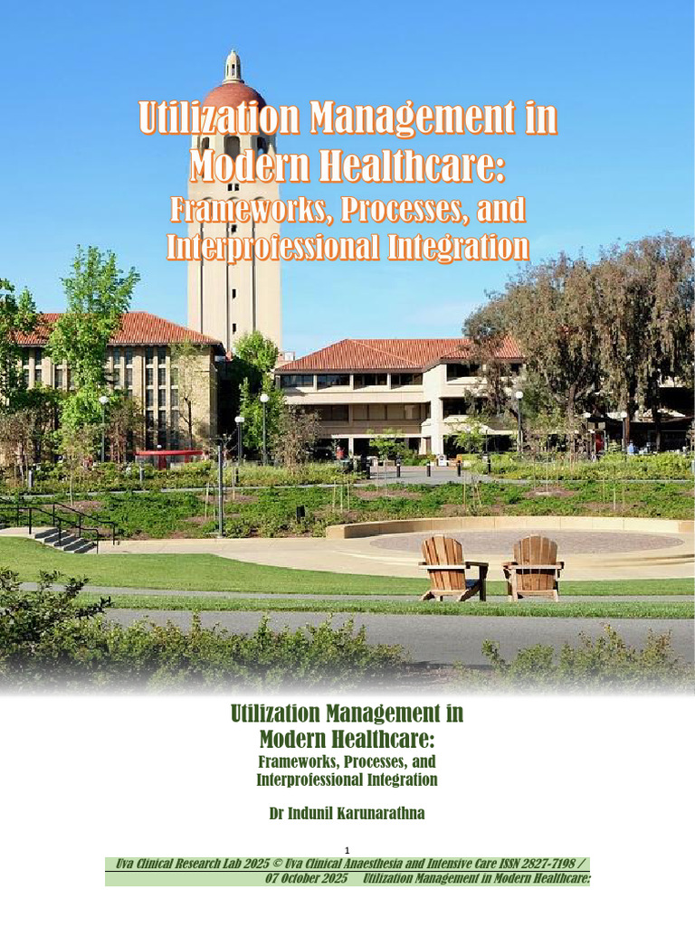 Utilization Management in Healthcare 2025 | PDF | Health Care | Medicine