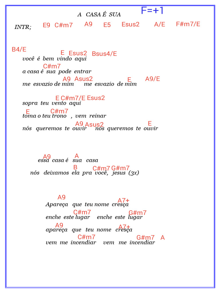 Letra da Música 