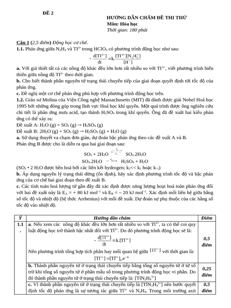 HDC - Đề 2 | PDF