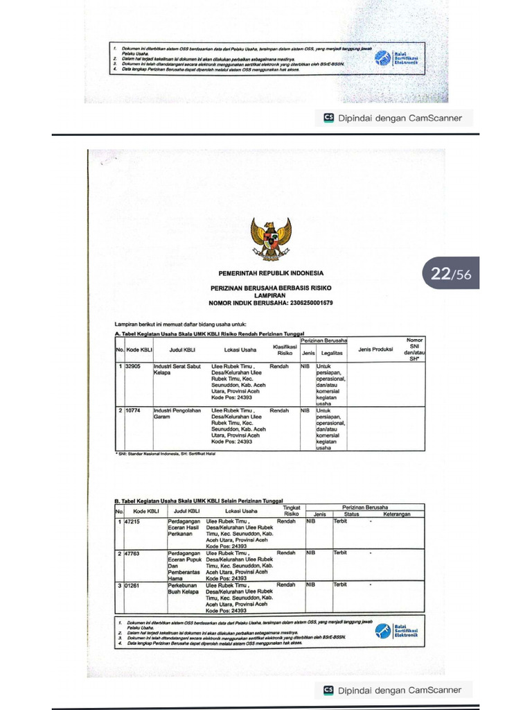 Izin Usaha Simpan Pinjam | PDF