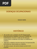 DOENÇAS OCUPACIONAIS