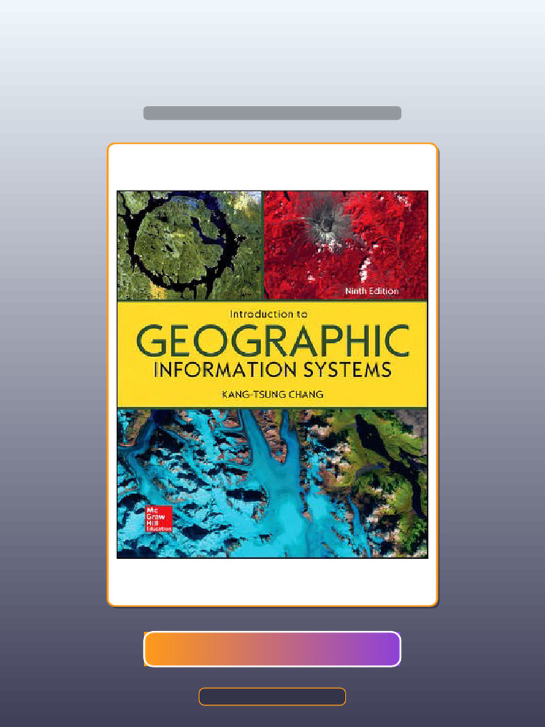 Introduction to Geographic Information Systems 9th Edition Kangtsung ...