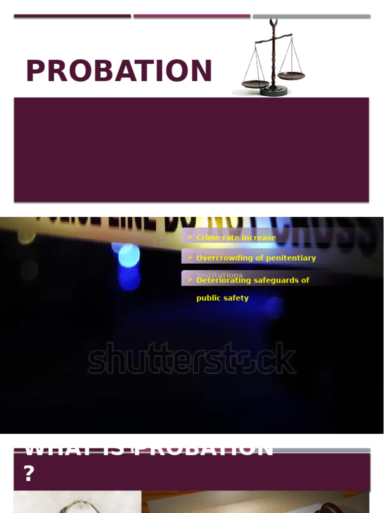 Understanding Probation: Duties and Impact | PDF