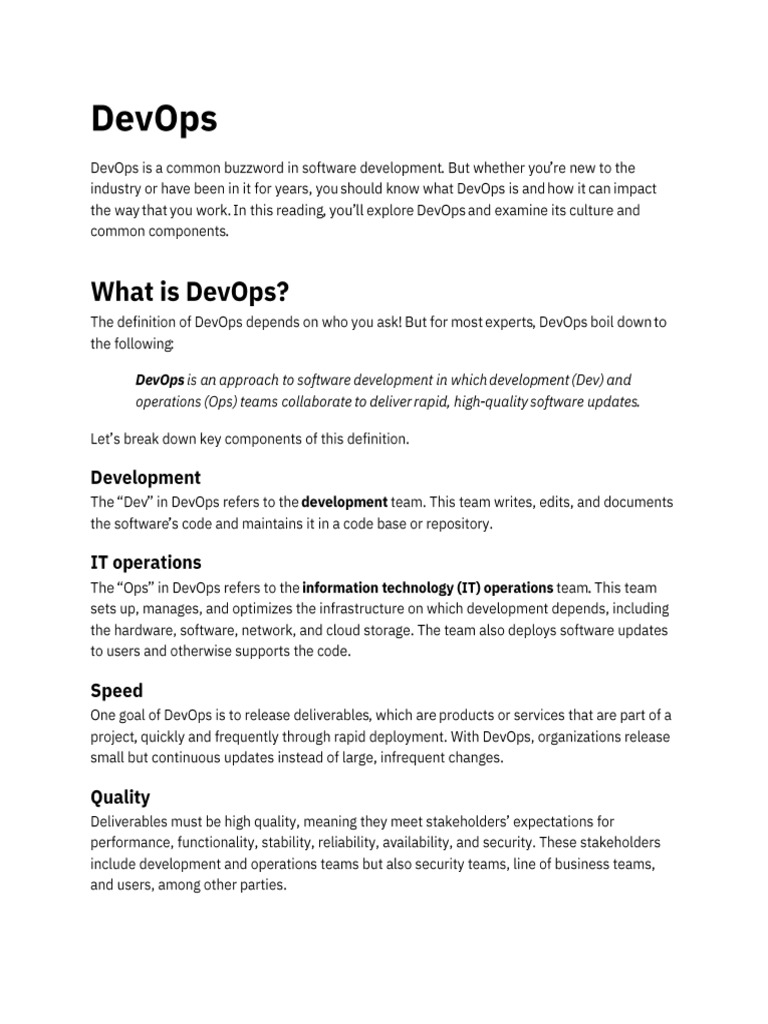 Dev Ops | PDF