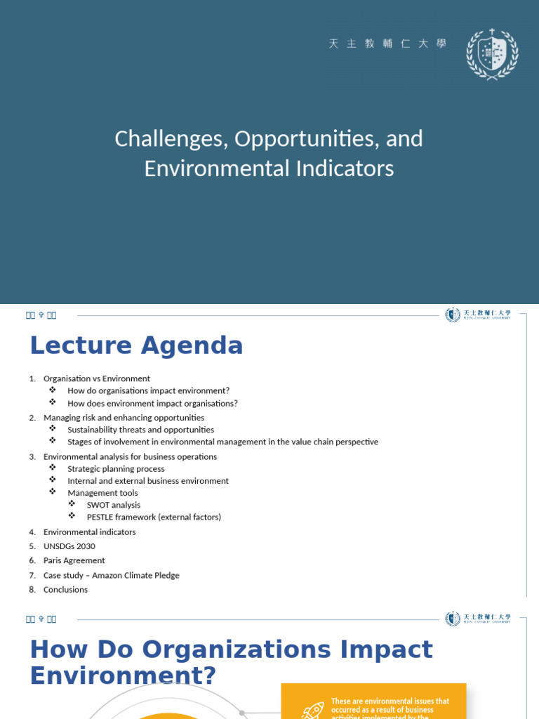 3 Environmental Management - Challenges and Opportunities | PDF ...