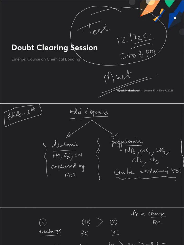 Doubt Clearing Session With Anno | PDF