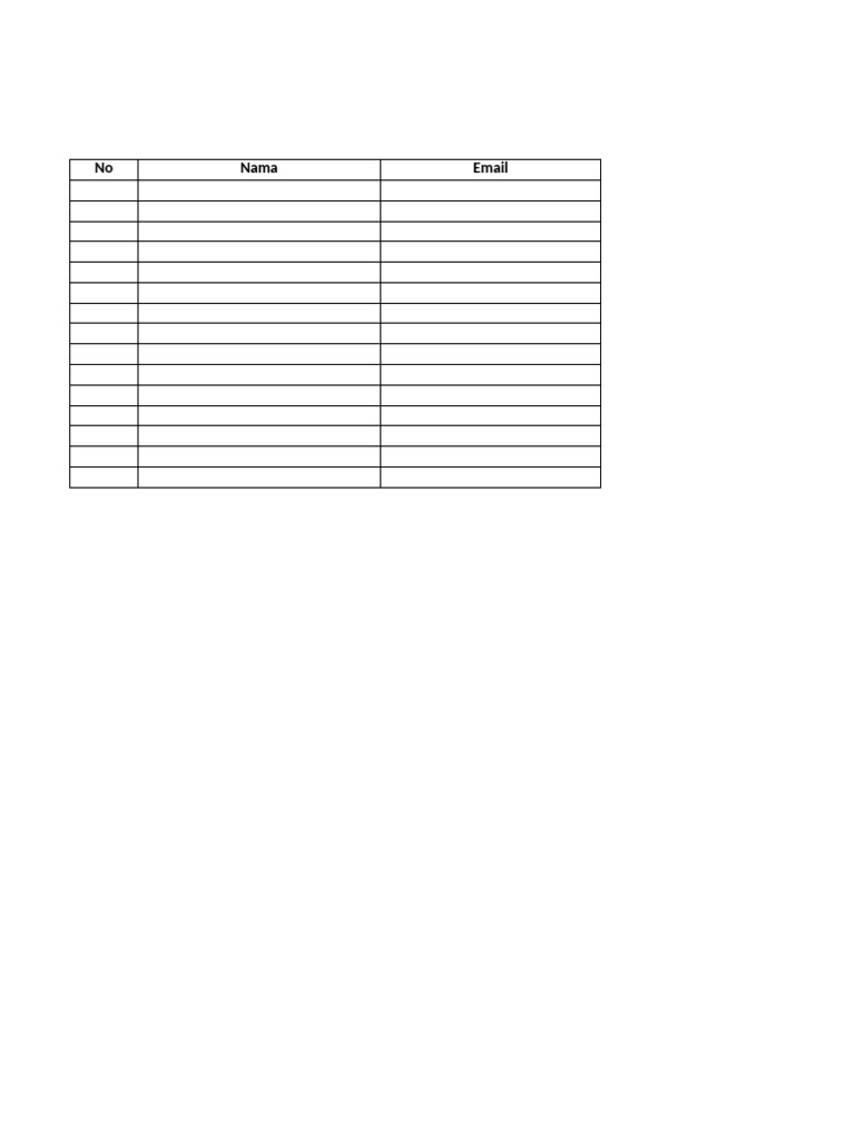 Rsvps Export Template | PDF