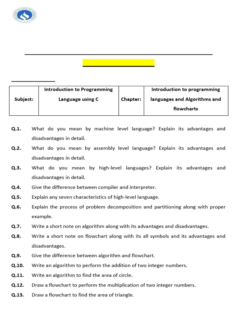 BSCA Programming Assignments Guide | PDF | Mathematics | Computer Science