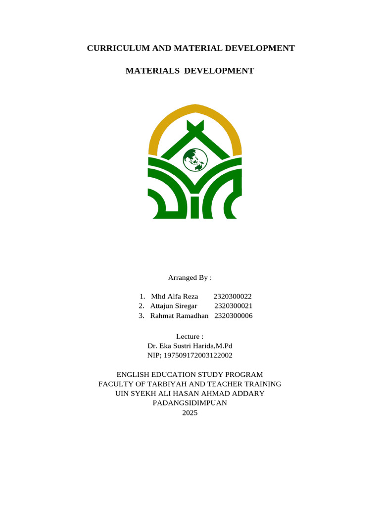 Materials Development in Language Learning | PDF | Learning | Multimedia