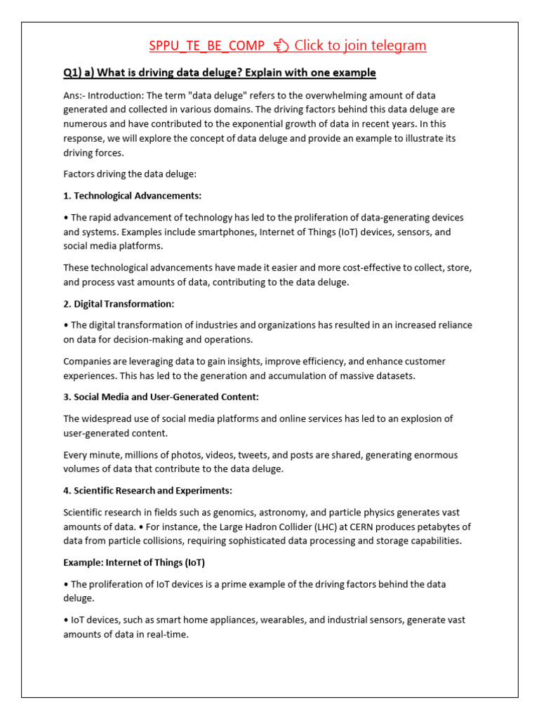 Causes of Data Deluge Explained | PDF | Receiver Operating ...