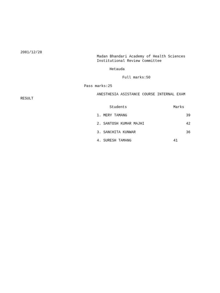 Aa Result | PDF